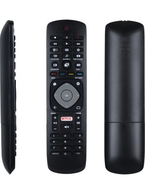 Huayu Philips RM-L1285 - 2422549001911 - 43PUS6262/12 - 50PFL3807H/12 Netflix Tuşlu Lcd TV Kumanda