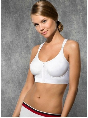 Doreanse Kadın Modal Fermuarlı Spor Sütyen 5570
