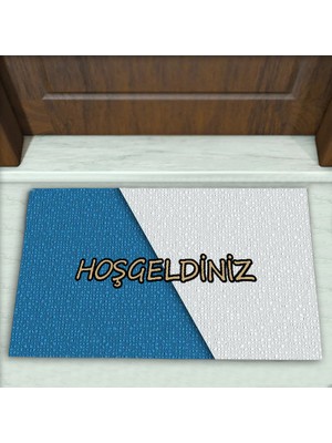 Colorix Carpet Geometrik Desenli Dekoratif Kapı Önü Paspası No: 2211