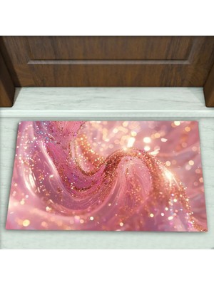 Colorix Carpet Modern Desenli Dekoratif Kapı Önü Paspası No: 2251