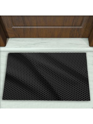 Colorix Carpet Geometrik Desenli Dekoratif Kapı Önü Paspası No: 2766