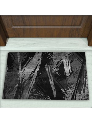 Colorix Carpet Modern Desenli Dekoratif Kapı Önü Paspası No: 2103
