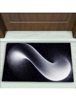Colorix Carpet Geometrik Desenli Dekoratif Kapı Önü Paspası No: 2281