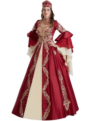 Ceyyiz 5 Parça Bindallı Kına Elbisesi Şahmaran