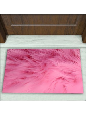 Colorix Carpet Tüy Desenli Dekoratif Kapı Önü Paspası No: 2123