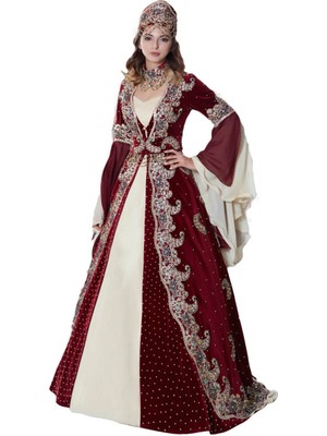 Ceyyiz Bindallı Kına Elbisesi 5 Parça Serenad