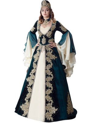 Ceyyiz 5li Bindallı Kına Elbisesi Elfida