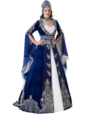 Ceyyiz Bindallı Kına Elbisesi 5 Parça Destegül