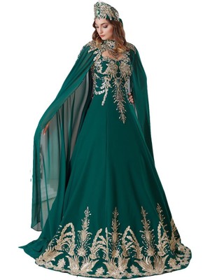 Ceyyiz 5 Parça Bindallı Kına Elbisesi Salkım