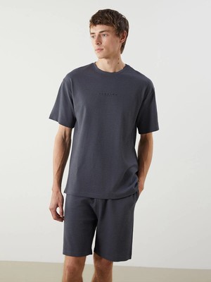 Lc Waikiki Yeni Sezon Standart Kalıp Erkek Şortlu Pijama Takımı