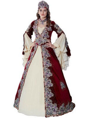 Ceyyiz Bindallı Kına Elbisesi 5 Parça Sıla