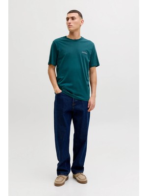 Jack & Jones Jjbrandon Bisiklet Yaka Kısa Kollu Erkek T-Shirt