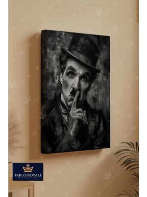 Tablo Royale Charlie Gözünden Dekor Kanvas Tablo - Salon Tablo - Ofis Tablo