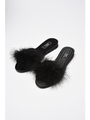 GC Terlikler Gc Topuksuz Tüylü Bayan Terlik 180