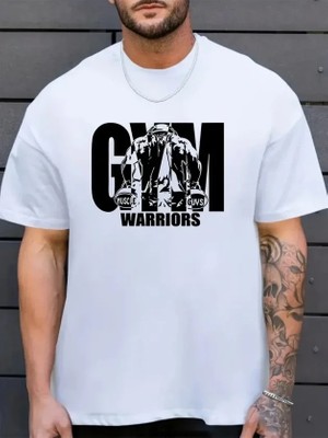 Beruflic Erkek Baskılı Bisiklet Yaka Erkek Tshirt