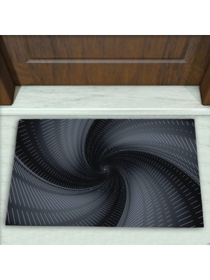 Colorix Carpet Geometrik Desenli Dekoratif Kapı Önü Paspası No: 2375