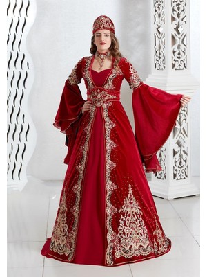 Ceyyiz Bindallı Kına Elbisesi 5 Parça Şehriban