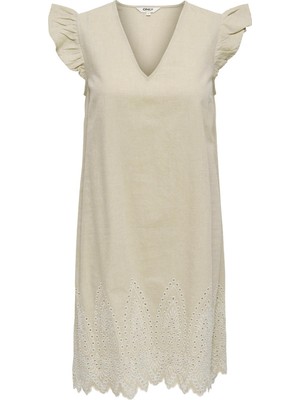 Only Kadın Nakış Detaylı Kısa Kollu Yazlık Elbise – Onltulum