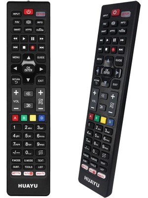 Huayu URC1522 Netflix-Youtube-Amazon Tuşlu Universal Led-Lcd Tv Kumanda