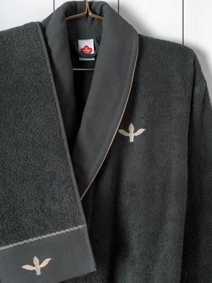 Colezium Aile Bornoz Seti Yaa Bej-Antrasit