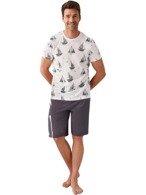 Beruflic Baba-Oğul Seti Erkek Ikili Pijama Takım  AR3670-S
