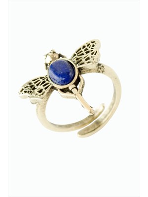 Esranın Dünyası Yusufçuk Doğaltaşlı Otantik Yüzük RSBİJ34-ESRDNS