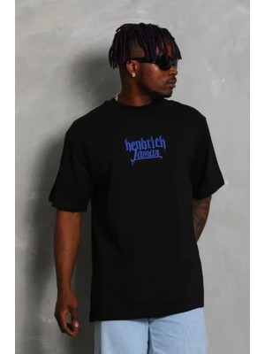 Beruflic Erkek Baskılı Tshirt Kısa Kol Bisiklet Yaka Regular Fit Rahat Kalıp Günlük Tişört