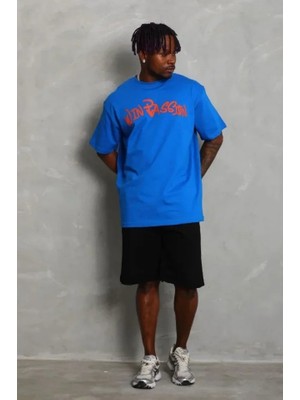 Beruflic Erkek Baskılı Tshirt Kısa Kol Bisiklet Yaka Regular Fit Rahat Kalıp Günlük Tişört