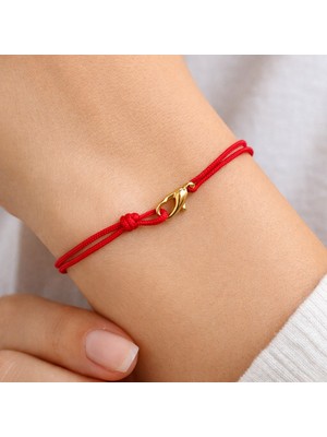 Tutu Tasarım Minimal Ip Bileklik – Ayarlanabilir El Yapımı Şans & Dilek Bilekliği