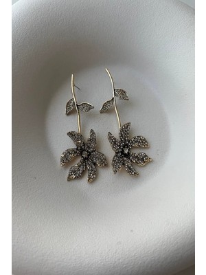 Stelle Jewelry Zra Sallantılı Çiçek Küpe