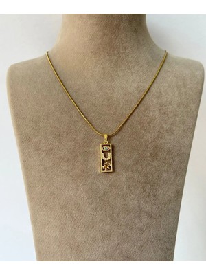 Stelle Jewelry Taşlı Mıknatıs Göz Kolye