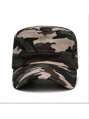 Valkyrie Dijital Kamuflaj Şapka Ayarlanabilir Unisex Askeri Kep Outdoor Kamp Balıkçı Şapkası B