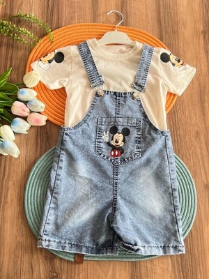 Saye Kids Erkek Çocuk Mini Salopet Takım