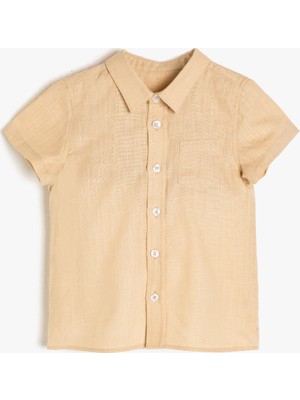 Koton Cep Detaylı Gömlek