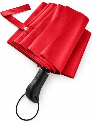 Bliss Umbrella Ergonomik Saplı 10 Telli Otomatik Şemisye Bordo