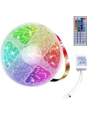 Mey Ithalat® Rgb Neon Şerit LED Lamba 10 Metre Iç Mekan Tasarımına Uygun