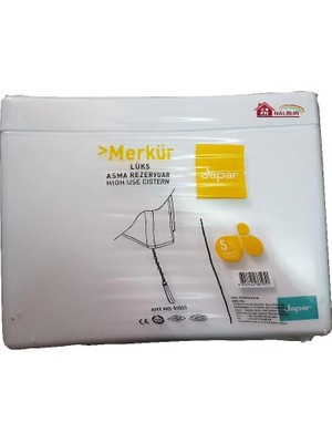 Mey Ithalat® Japar 51037 Merkür Asma Içten Zincirli Rezarvuar