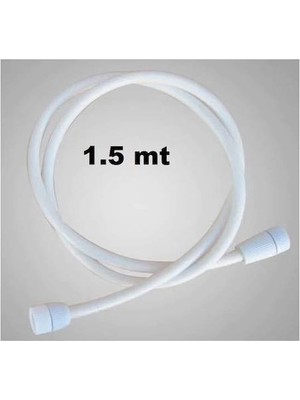 Mey Ithalat® Şofben Plastik Duş Hortumu 1/2x1/2 150 cm
