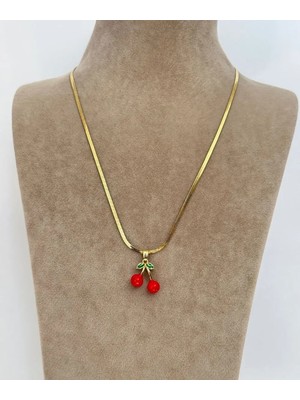 Stelle Jewelry Kiraz Italyan Zincir Kolye
