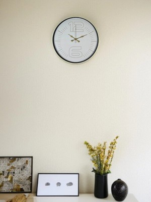 Mey Ithalat® 36 cm Sade Dekoratif Duvar Saati