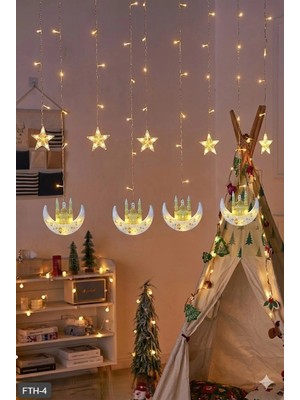 Mey Ithalat® Ramazan Perde LED Işık 3 Metre