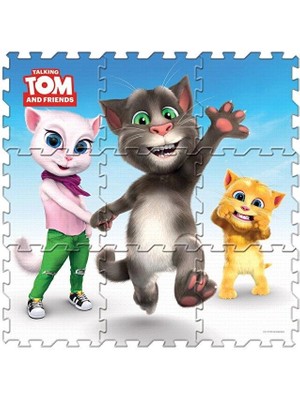 Mey Ithalat® Konuşan Kedi Tom ve Eva Yer Matı