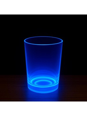 Mey Ithalat® Partyglow Neon Mavi Bardak 8.5 x 10.5 cm