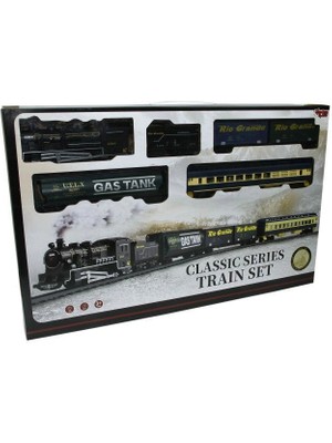 Mey Ithalat® Işıklı ve Sesli 33 Pcs Clic Tren -Vrd