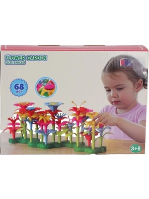 Mey Ithalat® 03 724 1010372401002 Çiçek Bahçesi 68 Parça