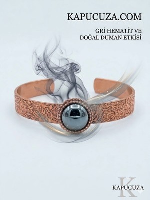Doğal Taşlı Bakır Bileklik