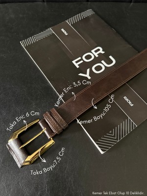 Fiori Toka Köprü Kadın Kemer, Pantolon Kemeri, Ceket Kemeri, Elbise Kemeri, Gömlek Kemer