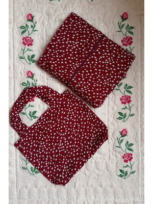 Larem Design Çantalı Tek Parça Namaz Elbisesi - Lacivert