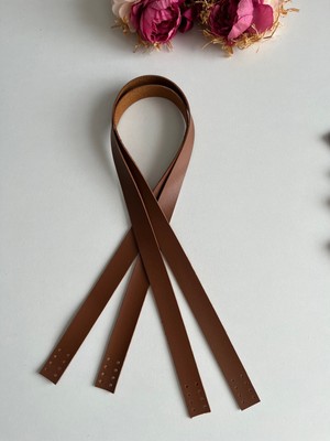 ZG Hobi Aksesuar Örgü Çantalar Için Dikilebilir 70 cm Askı Taba Renk