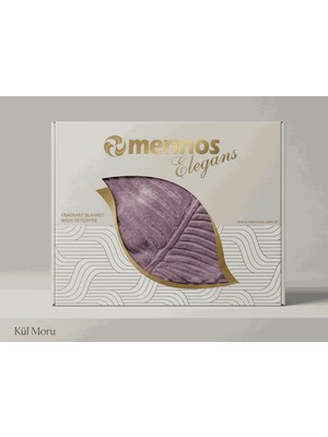 Merinos Elegans Tek Kişilik Battaniye Kül Moru